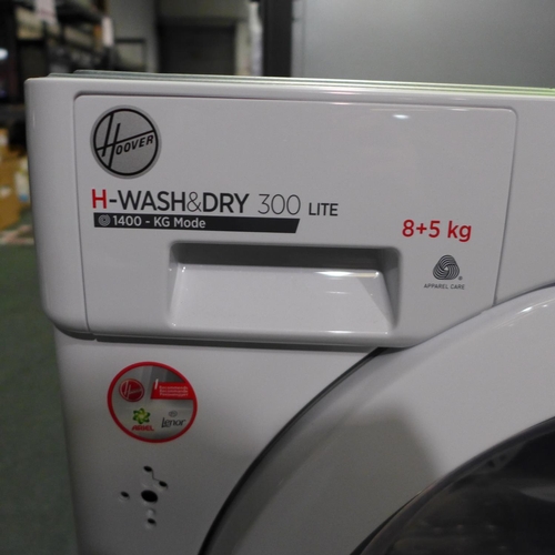 3065 - Hoover H-Wash&Dry 300 Lite 8+5kg Integrated Washer Dryer - Model: HBD485D1E,  H820xW600xD525, Origin... 