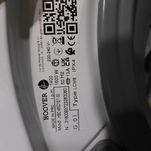 3065 - Hoover H-Wash&Dry 300 Lite 8+5kg Integrated Washer Dryer - Model: HBD485D1E,  H820xW600xD525, Origin... 