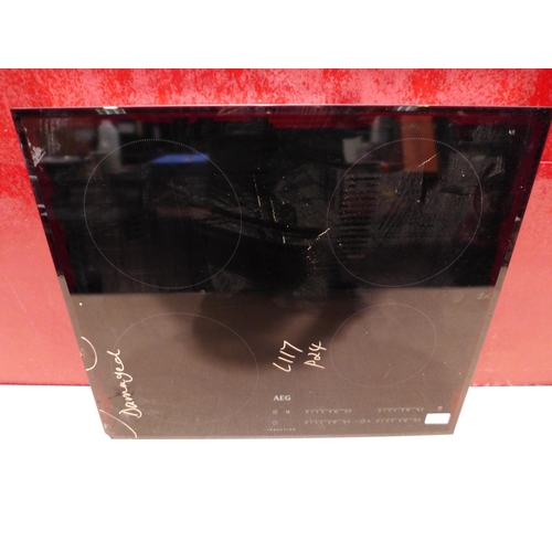 3080 - AEG 4-Zone Induction Hob - Model: IKB64401FB, H44xW590xD520 - Chipped Edges  Original RRP £340.83 in... 