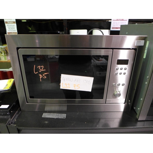 3105 - Viceroy Stainless Steel Combination Microwave - Model: WRMICRO25SS, H382xW594xD530 Original RRP £357... 