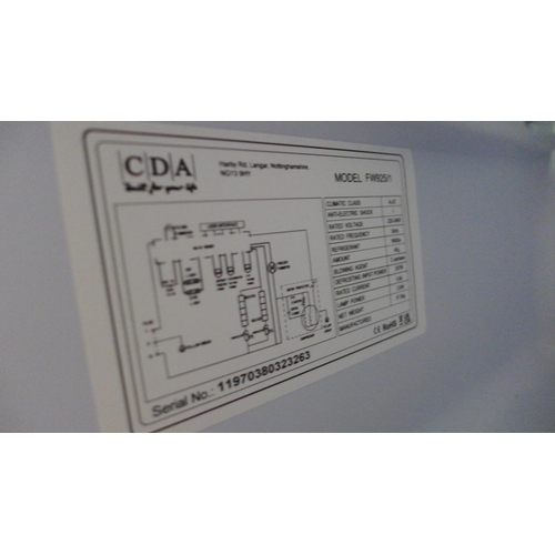 3124 - CDA 50/50 Integrated Fridge Freezer - Model: FW925, H1772xW540xD540   Original RRP £440.83 inc VAT (... 