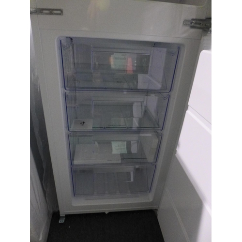 3132 - Zanussi Integrated 50/50 Fridge Freezer - Model: ZNNN18FS5, H1772xW548xD549  Original RRP £582.50 in... 