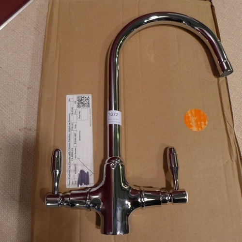 3072 - Fortuna Chrome Tap - High/Low Pressure  - Original RRP £124.17 inc VAT (420-162)  * This lot is subj... 