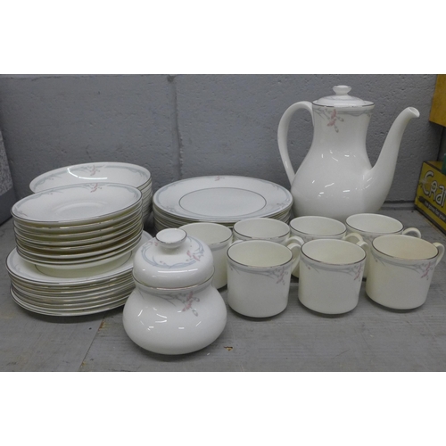 1204 - A collection of Royal Doulton Carnation tea and dinnerware **PLEASE NOTE THIS LOT IS NOT ELIGIBLE FO... 