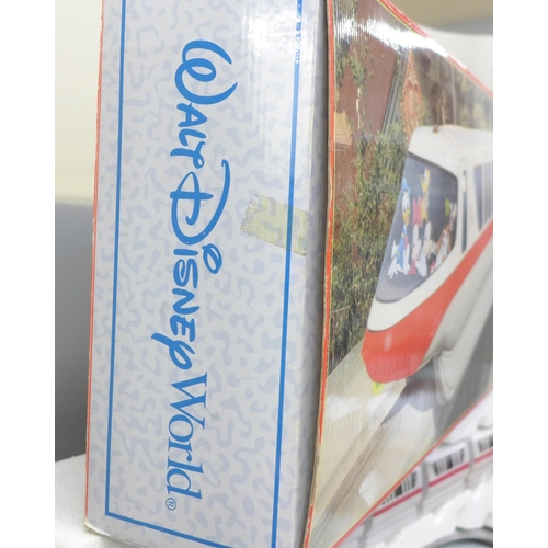 601 - A Walt Disney World Monorail train set, boxed