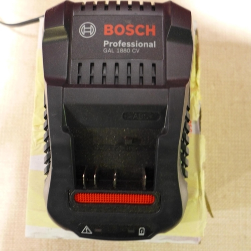 3074 - BOSCH Professional Battery Charger - Model: GAL 1880CV, Original RRP £200.00 inc VAT (420-141)  * Th... 