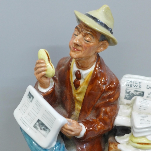 613 - A Royal Doulton figure, Stop Press