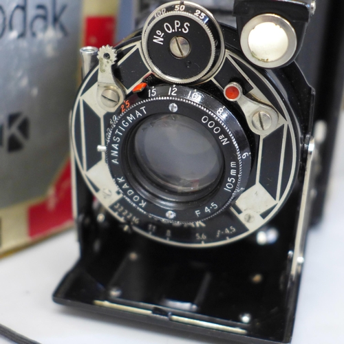 638 - A Kodak Six-20 camera, boxed