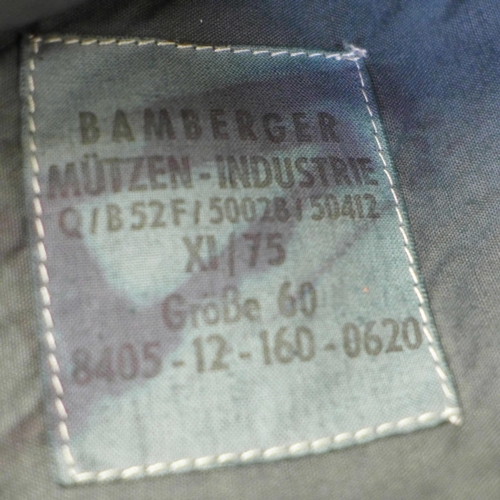 655 - Three German military side caps