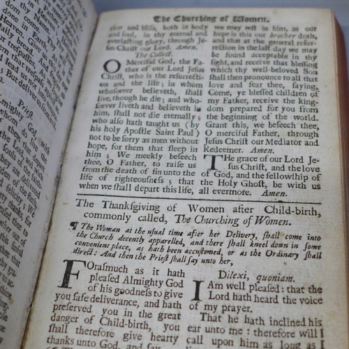 660 - Four volumes; Sermons on Several Occasions, 1823, The Book of Common Prayer, 1720, The New Testament... 