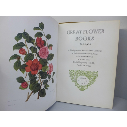 675 - Great Flower books, 1700-1900, a Bibliographical record of two centuries of finely illustrated flowe... 