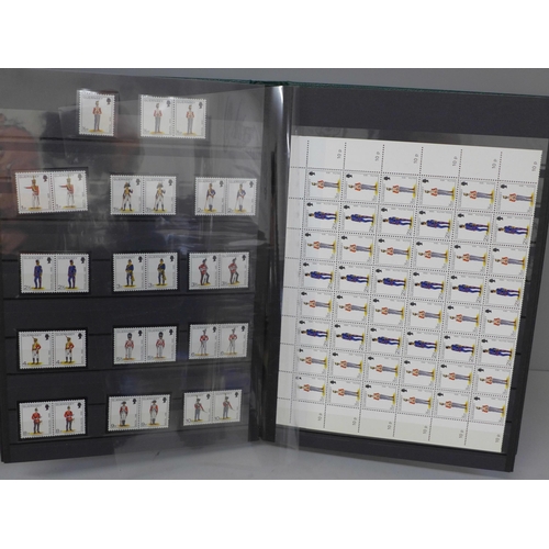 710 - An album of Queen Elizabeth II stamps, covering her entire reign