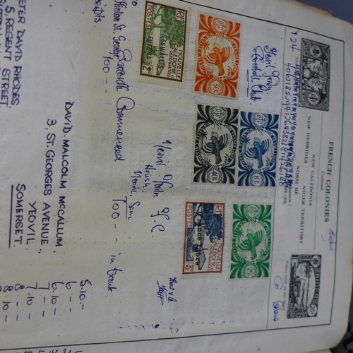 723 - A Stanley Gibbons International Stamp Album and two others