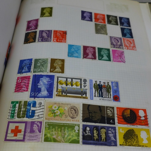 723 - A Stanley Gibbons International Stamp Album and two others