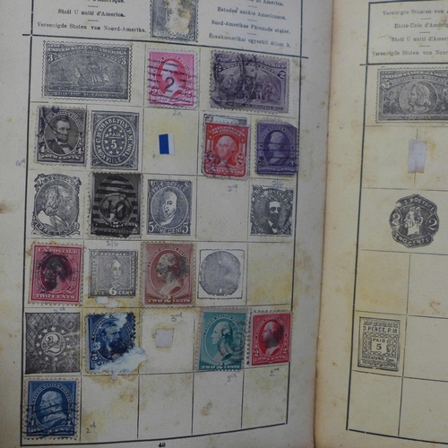 723 - A Stanley Gibbons International Stamp Album and two others