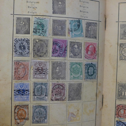 723 - A Stanley Gibbons International Stamp Album and two others