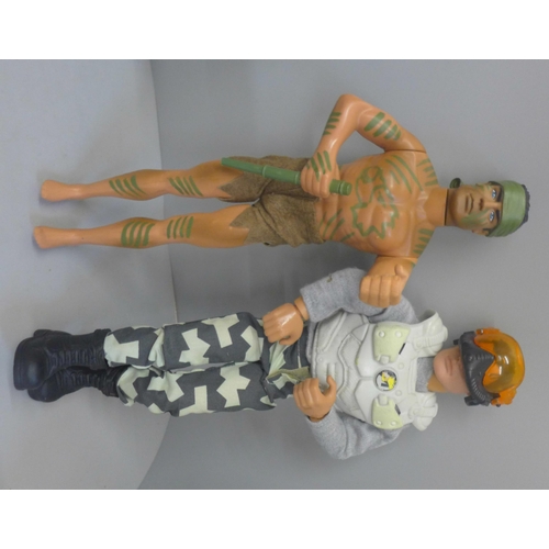 738 - A collection of modern Action Man figures and accessories