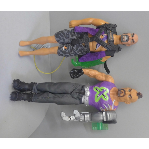 738 - A collection of modern Action Man figures and accessories