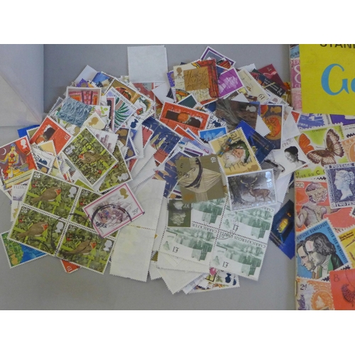 783 - A large quantity of loose stamps and a quantity of stamp albums