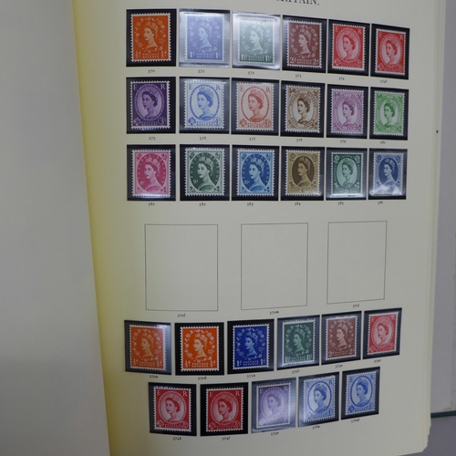 803 - Two albums of fine used stamps