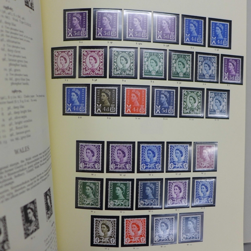 803 - Two albums of fine used stamps