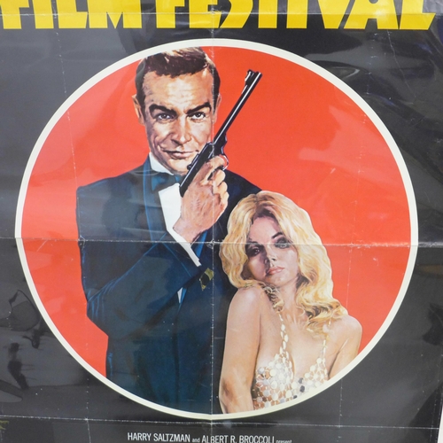 817 - A James Bond vintage Dr No film poster