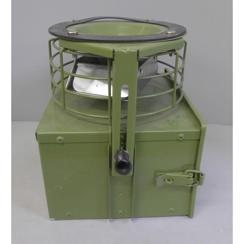 824 - A Huntura automatic deer feeder 12v plus solar panel