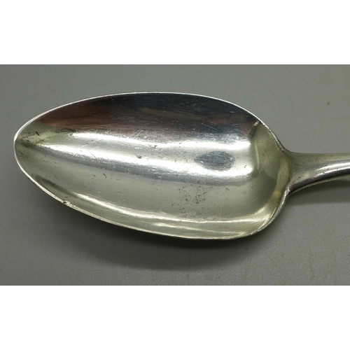 905 - A W. Bateman silver serving spoon, London 1816, 59g, 21cm