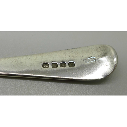 905 - A W. Bateman silver serving spoon, London 1816, 59g, 21cm