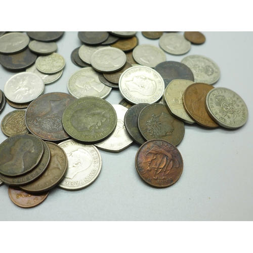 920 - A collection of British coinage, 18th Century onwards