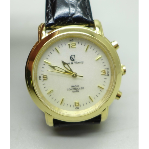 Crane & viceroy radio controlled watch new arrivals