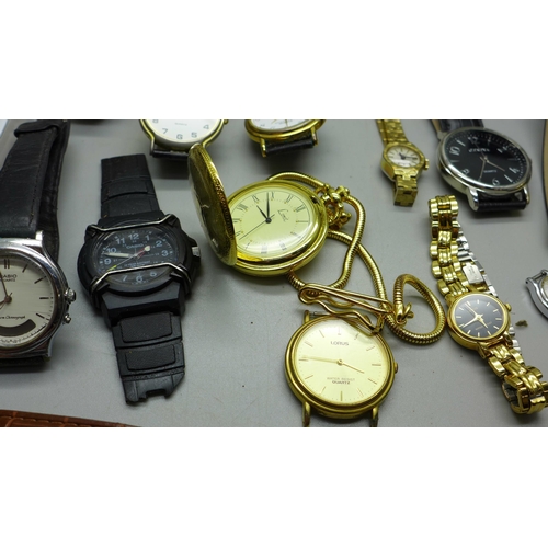 945 - Two bags of lady's and gentleman's wristwatches