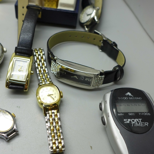 945 - Two bags of lady's and gentleman's wristwatches