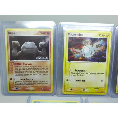 953 - Five vintage rare holographic Pokemon cards