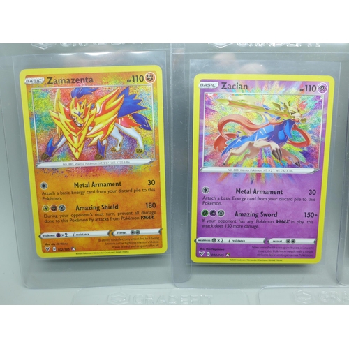 956 - Five amazing rare Pokemon cards