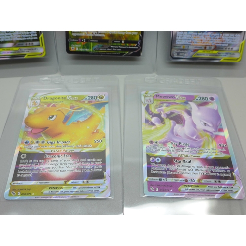 957 - Five ultra rare Pokemon cards