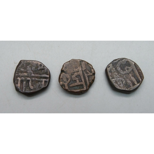 1037 - Three early Indian coins