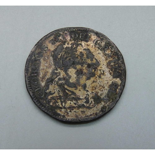 1045 - An 1804 five shilling dollar coin