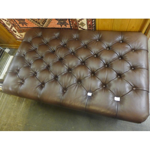 1483 - Allington Brown Footstool (model:- 5151LS), original RRP £608.33 + VAT (4192-9) * This lot is subjec... 