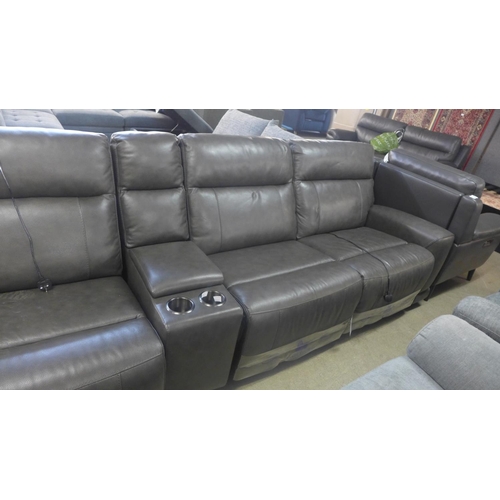 1515 - Lauretta Gilman Creek Leather Corner Sofa, original RRP £2666.66 + VAT (4192-32) * This lot is subje... 