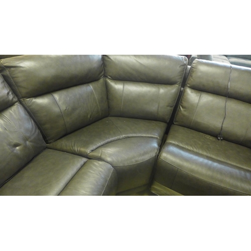 1515 - Lauretta Gilman Creek Leather Corner Sofa, original RRP £2666.66 + VAT (4192-32) * This lot is subje... 