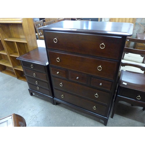 169 - Two Stag Minstrel mahogany chests of drawers