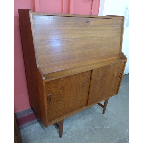 3 - A Danish teak writing cabinet