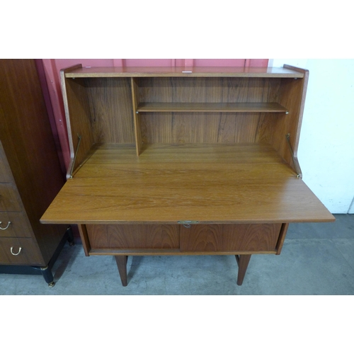 3 - A Danish teak writing cabinet