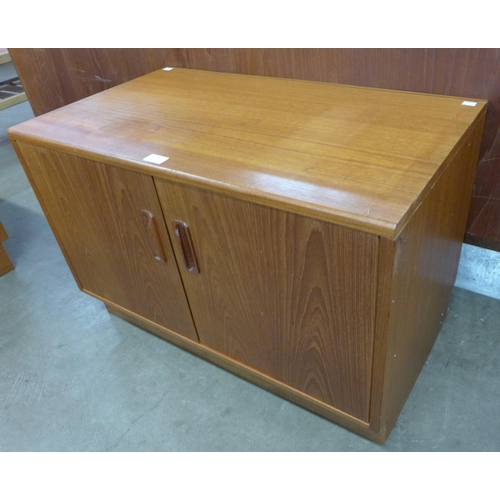 31 - A G-Plan Fresco teak two door cupboard