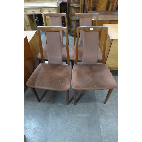 48 - A set of four G-Plan Fresco teak dining chairs