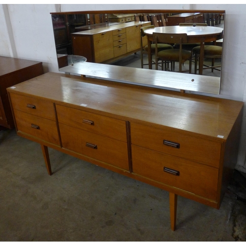 50 - A teak dressing table