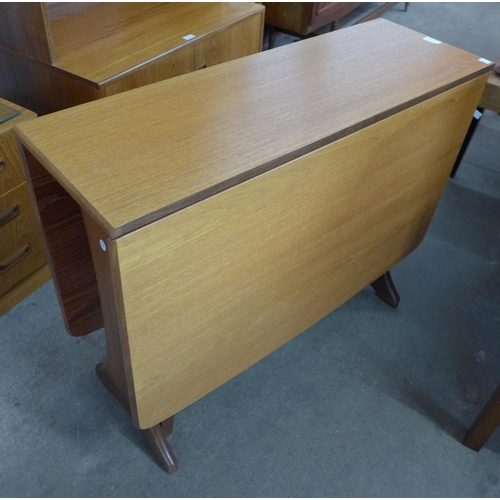 54 - A G-Plan Fresco teak drop-leaf table