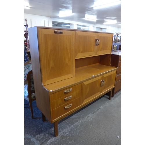 74 - A G-Plan Sierra teak highboard