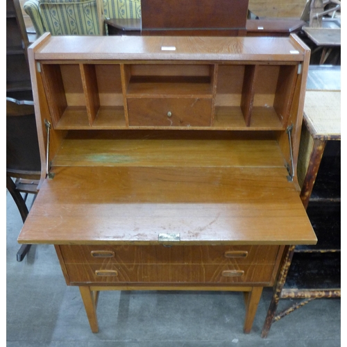 79 - A teak bureau